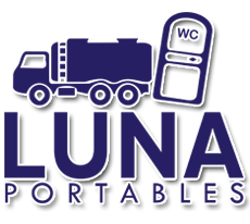 Logotipo completo de Luna Portables